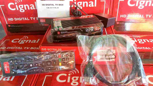 Cignal box complete assesories 2nd month free