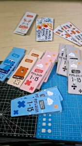 Mrronies - Tabel Perkalian MTK / Hapalan Kartu Flash Card Mainan Edukatif X1