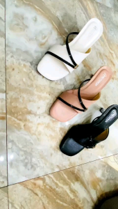 RMG4 sendal wanita terbaru viral 2025 kondangan kekinian high pesta