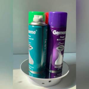 โฟมโกนหนวด กลิ่นเลมอนGememe ขนาด 400 ml.ขวดใหญ่พิเศษ (คละสี)