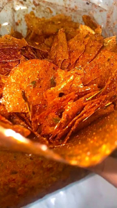 KRIPIK KACA CRISPI KRIPCA PEDAS DAUN JERUK KEMASAN 250GRAM/500GRAM