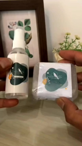 Naturel Bae Deo Spray Deodorant Tawas Deodoran Alami Penghilang bau ketek Penghilang bau badan Anti odor Anti bau kaki/Foot Spray