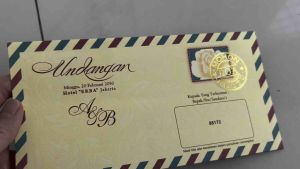 Blangko Undangan Kosong Pernikahan Erba Kartu BLANKO Simple 88172 (5 Lembar atau 100 Lembar)