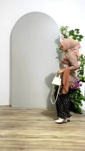 Setelan Kebaya Wisuda Modern Selendang NAMIRA Terbaru Berkualitas / Set Kebaya Tille Mix Ceruty