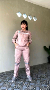 Wearpack Safety Atasan / Baju Kerja Proyek/ APD Safety K3/ Lengan Panjang