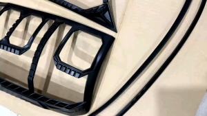 Paket New Triton 2024 2025 2026 2027 Garnish Atas Bawah Belakang Cover Hitam Doff Dop .