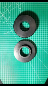 Karet Spacer Tatakan Per Depan Atas Agya Ayla Tebal 2cm Set 2pcs .