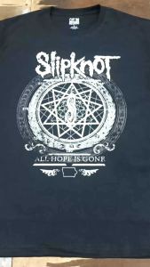 Kaos metal band Slipknot All Hope is Gone