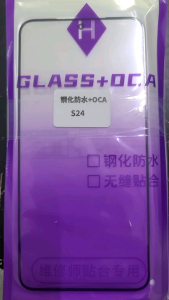 Kính ép liền keo Samsung Galaxy S24 zin new | - Độ bền cao | - Chống nước | - Không bị bong tróc | - Sử dụng trong môi trường ẩm ướt | - Phù hợp với Galaxy S24