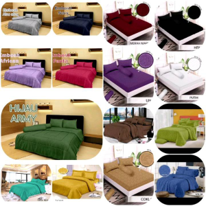 Sprei Emboss Ukuran 140x200x20 Sprei Aesthetic Embosh Promo Murah anti luntur kualitas sprei homemade satu set dengan sarung bantal tidur dan sarung bantal guling bukan sprei bonita / sprei my love / sprei lady rose