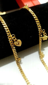 Gelang Rantai Warna Gold Lapis Emas 24k: Gelang Mewah untuk Pesta & Penggunaan Harian