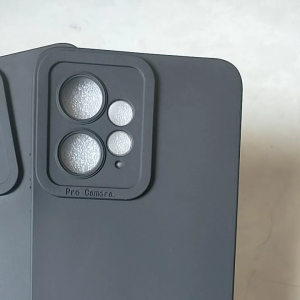 Softcase Full Black XIAOMI REDMI NOTE 12 4G Case Casing Silikon Pro Camera