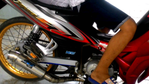 Slinger Knalpot Dos Sarteng Inlet 50 mm Bahan Stainless