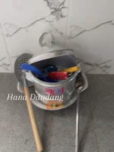 WAJAN SPATULA DAN DANDANG PANCI NASI SET MURAH | DANDANG + WAJAN + SPATULA + PANCI SAYUR PALING MURAH