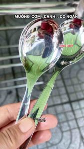Muỗng cơm muỗng canh phở … có ngấn inox 304.