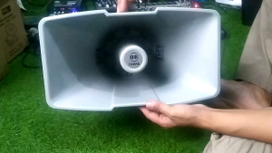 corong speaker toa kotak 100watt merk Narae Lebar 40cm Tinggi 20cm panjang belakang 42cm sparepart Redi dan garansi speaker corong anti mainstream melawan takdir