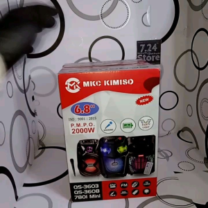 Portable Party Speaker Bluetooth Kimiso 7801mini 6.8inc 2000W P.M.P.O Terpopuler// #TrustItsmyValueAndSmileItsmySoul