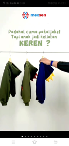 JAKET ANAK HODIKARAKTER