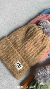 Maqshudi & dc Kids: Topi Rajut Anak/Bayi Laki-Laki/Perempuan & Model Lipat Pompom