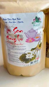 Trà sen hương lài trà sen Quê Bác đặc sản Quê Bác| Sen Xứ Nghệ