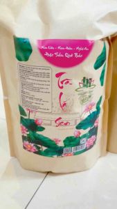 Trà lá sen trà sen Quê Bác đặc sản quê bác giúp giảm cân an thần dễ ngủ đảm bảo vệ sinh tốt cho sức khoẻ