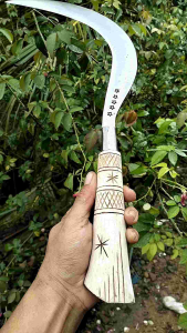 arit rumput dan ranting gagang ukir super kuat dan tajem