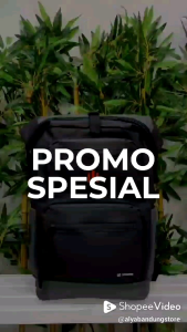 Tas Backpack Pria Waterproof / Tas Ransel Pria Anti Air Terbaru / Tas Rolltop Pria