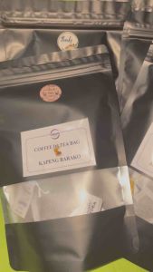 Coffee in Tea bags - BATANGAS Kapeng Barako Robusta Arabica Hazelnut Mocha ASSORTED in a Tea Bags 10s sachet and Empty Tea Bags 100pcs