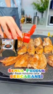 Wajan Konduksi alat Panggangan BBQ Multifungsi Grill Pan anti Lengket GSF 4934 34 cm