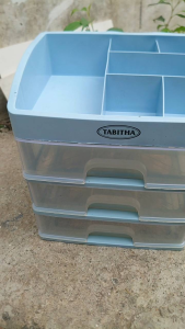 DISKON MURAH!!! RAK KOSMETIK SERBAGUNA/LEMARI KECIL/WADAH KOSMETIK/LACI 3TINGKAT