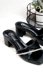 sandal high heels wanita dewasa terbaru hak 5cm DD05