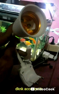 fiting lampu flexibel/fiting e 27 free lampu 10 watt