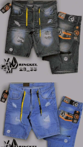 Celana PENDEK pria dewasa - celana jeans -murah pol - volkom