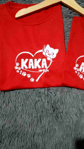 Kaos Anak Cewek Couple Adik Kakak Desain Lucu & Unik Motif Aku Adiknya Aku Kakaknya Usia 1-12 Tahun