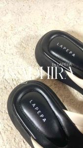 LAPEPA NADHIRA Sandal Wanita Wedges Platform Sendal Cewek Pergi Main Model Silang Empuk Nyaman Sandal Lapepa Official Store