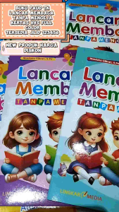 Buku Lancar Membaca Tanpa Mengeja Ecer Per Jilid (Kertas Hvs) - Lingkar Media
