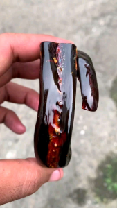 Gelang akar bahar merah kristal asli murah
