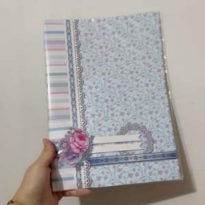 Sampul Buku Boxy Bigboss Campuss Butterfly Patern