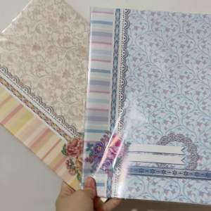 Sampul Buku Boxy Flower Patern Bigboss Campuss