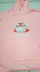 Setelan MIXUE hoodie anak anak motif terbaru