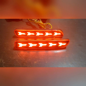 Reflektor MataKuning Bumper Belakang LED Mobil Ertiga LamaNewAll New Model Panah Strobo