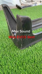 PROTON WIRA SALOON SEDAN WIRA AEROBACK EVO3 E3 LOOK SIDE SKIRT MATERIAL PU GETAH