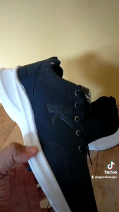 Sepatu KHAFT FULL HITAM untuk SD, SMP & SMA