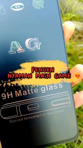 EVO - REALME Tempered Glass Anti Gores Kaca AG Matte TG REALME C61/REALME C63/REALME C65/REALME C67/REALME C71/REALME C75/REALME C75x