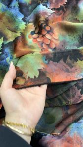 Vải lụa Latinh họa tiết đẹp mắt . Chất lụa mịn mát. Khổ vải 15m