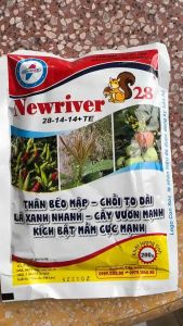 200gr Phân bón nhập khẩu Newriver 28-14-14+TE THÂN BÉO MẬP - CHỐI TO DÀI LÁ XANH NHANH - CÂY VƯƠN MẠNH KÍCH BẬT MẪM CỰC MẠNH