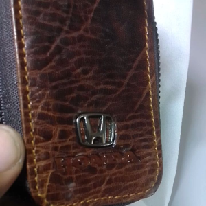 Gantungan kunci mobil / Gantungan kunci kulit elegan