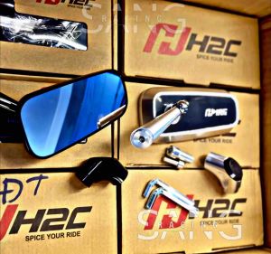 Kính (Gương) H2C Chân Ngắn Siêu Nét Gắn Nhiều Dòng Xe (1 CÁi bên trái(