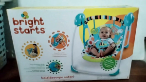 Bright Starts Kaleidoscope Safari Portable Swing Baby Seat Swing