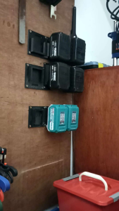 PRINTED 3D BATERI TOOL HOLDER for makita total